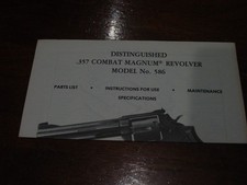 Original Insert SMITH & WESSON
