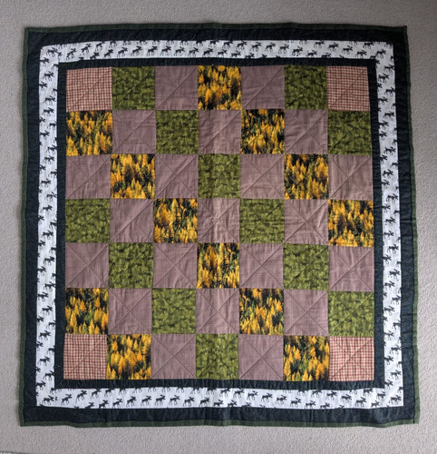 Trapunta patchwork vintage