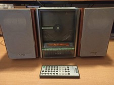 Sony CMT-EX100 CD AM/FM Micro Stereo + Casse + Cavi + Telecomando