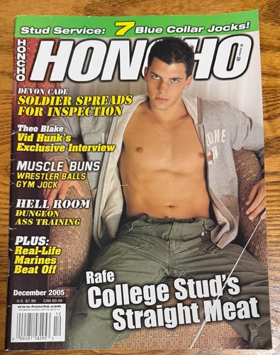Vintage honcho magazine dec - magazine,