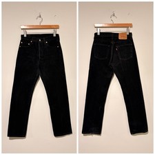 Pantalone denim jeans nero