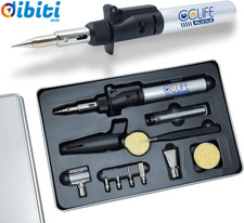 13Pezzi Saldatore Gas Butano Con Stagno Saldatura Saldatore a Butano per Saldatu