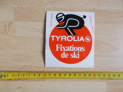 Autocollant fixations ski - fixations, de