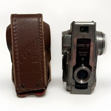 MACCHINA FOTOGRAFICA CAMERA BENCINI COMET III 3 MILANO VINTAGE MADE IN ITALY 