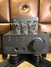Amplificatore valvolare Quad VA-One+ nero, come nuovo, scatola originale|tempi di consegna circa 1 mese