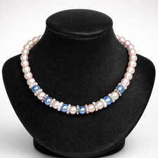 COLLANA SODINI CON PERLE E