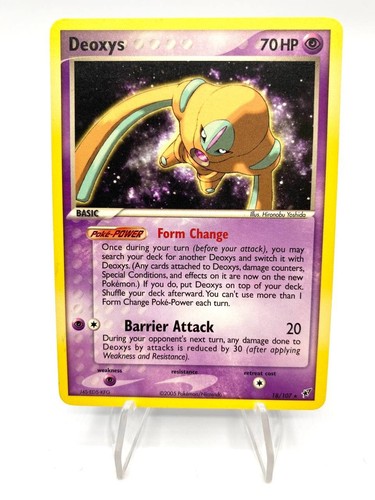Carta pokemon deoxys - carta,