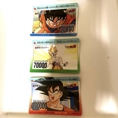 Early dragon ball carddas - ball,
