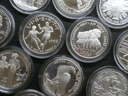 Argento commemorativo usa 1 - commemorativo,