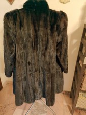 pelliccia visone Nero Usato