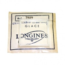 Longines Vetro plexi 7829 bombato Ultrachron . Dimensioni 25,5 x 26,5. Con tallo