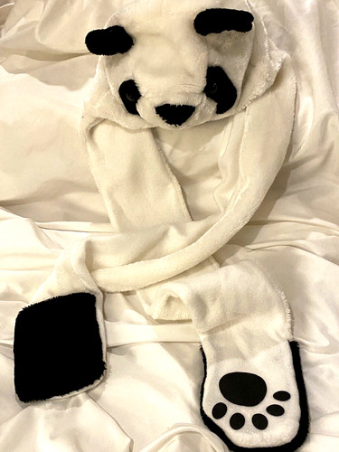 Cappello invernale orso panda