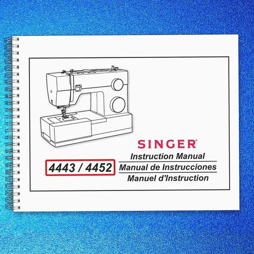 Singer heavy duty 4443 4452 - singer,
