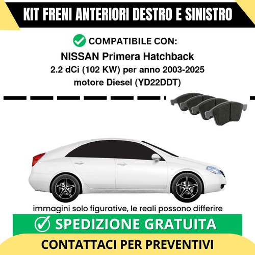 Pastiglie freno anteriori - pastiglie, per
