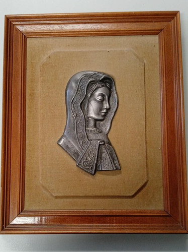 Quadro vintage bassorilievo - quadro,