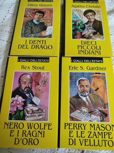 Lotto libri gialli - libri, gialli🟨