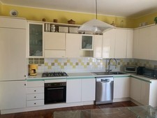 Cucina Febal In Legno Laccato completa di elettrodomestici