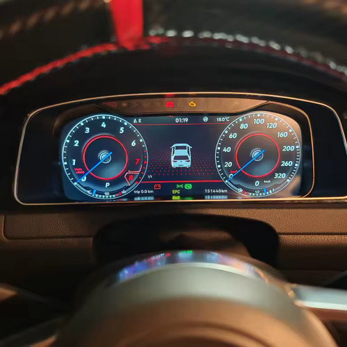 Golf vii virtual - vii, cockpit