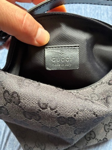Gucci pochette tela - pochette, in