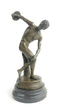 Scultura In Bronzo Vintage Del