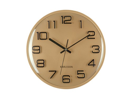 Orologio parete oro 3d - parete,