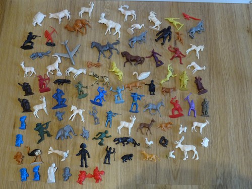 Vecchie figurine mix - , animali