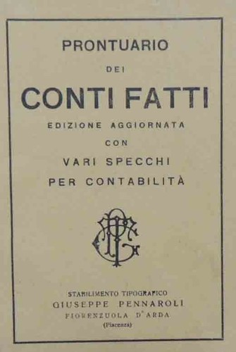 Prontuario dei conti fatti