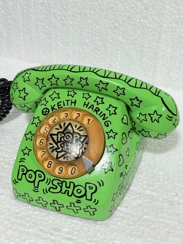 Telefono vintage keith haring - telefono,