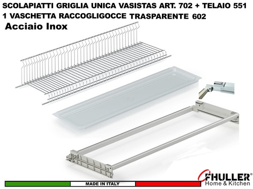 Scolapiatti vasistas inox 702 - vasistas,