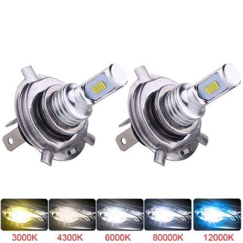 Coppia lampade led 8000k - h7,