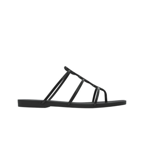 Hermès mykonos sandal noir - hermès,