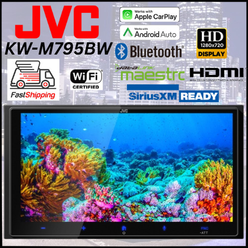 Autoradio jvc m795bw - autoradio, /