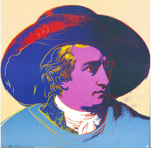 Andy warhol goethe 1982 - andy,