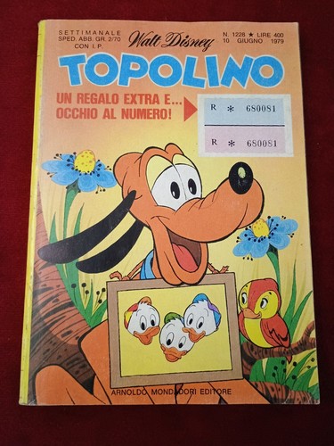 Walt disney topolino 1228 - disney, n°1228