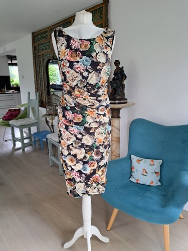 Elegante abito floreale - , per
