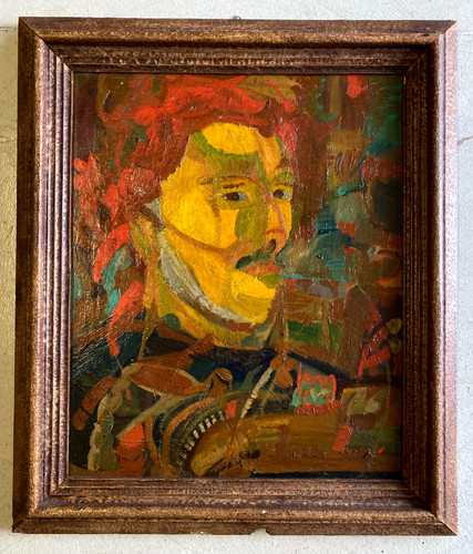 Dipinto olio tela - dipinto, ritratto