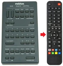 Telecomando adatto per - , revox