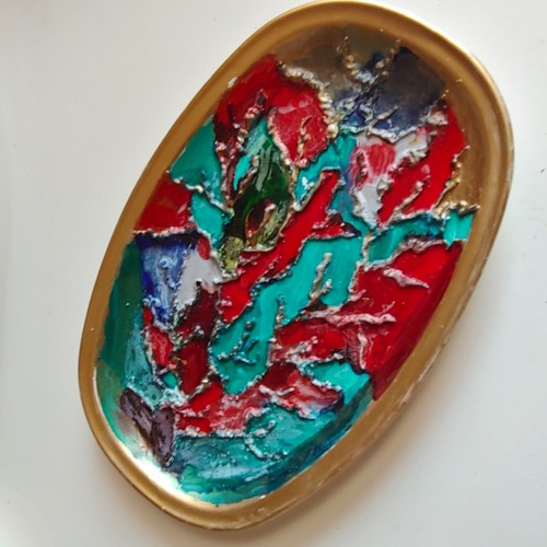 Piatto artigianale 16 - piatto, 26*16