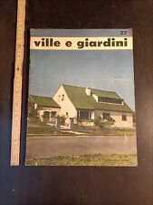 Rivista ville e giardini dicembre 1958 - P2