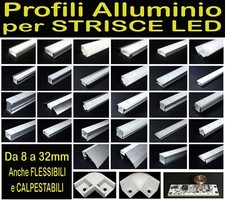 Profilo alluminio per striscia - per,