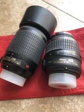 Nikon AFS 18-55 e 55-200 mm