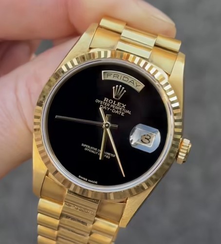 Rolex day date 36 onyx - rolex,