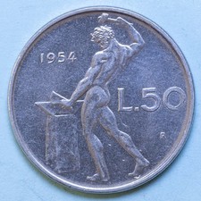 REPUBBLICA ITALIANA 50 LIRE