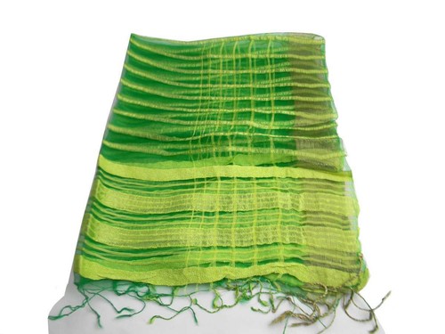 Stola seta donna verde - da,