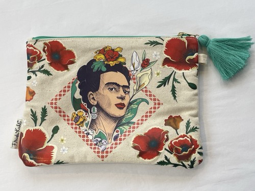 Borsa trucco frida kahlo - borsa, con
