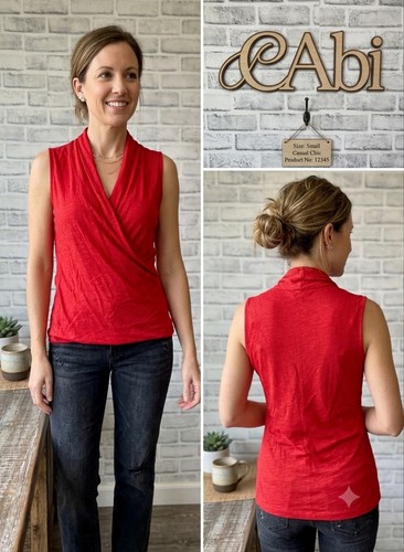 Top senza maniche cabi - top, faux