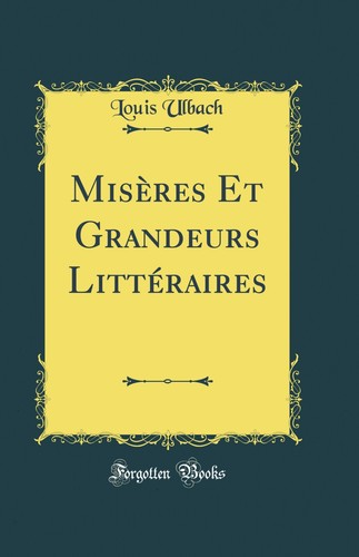 Misères grandeurs - et,