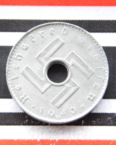 Moneta militare svastica - moneta,