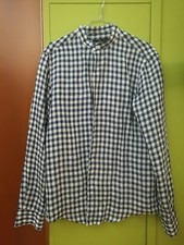 CAMICIA COREANA  UOMO JMC TAGLIA M COLORE QUADRETTI 