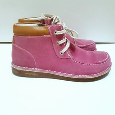 Stivali alti Birkenstock Pasadena pelle scamosciata rosa US 5,5 EU 36